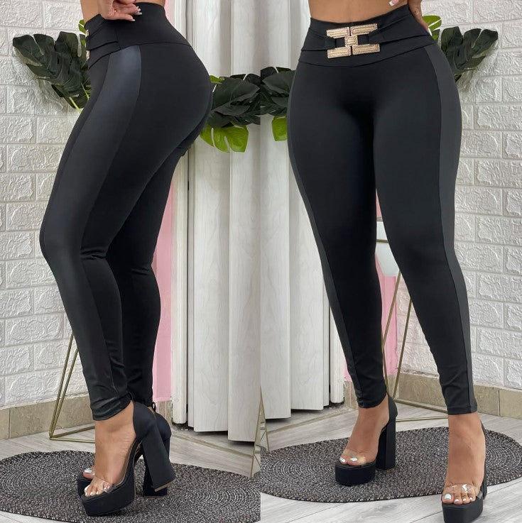 Leggins Hebilla Paisa Levanta Cola Dama