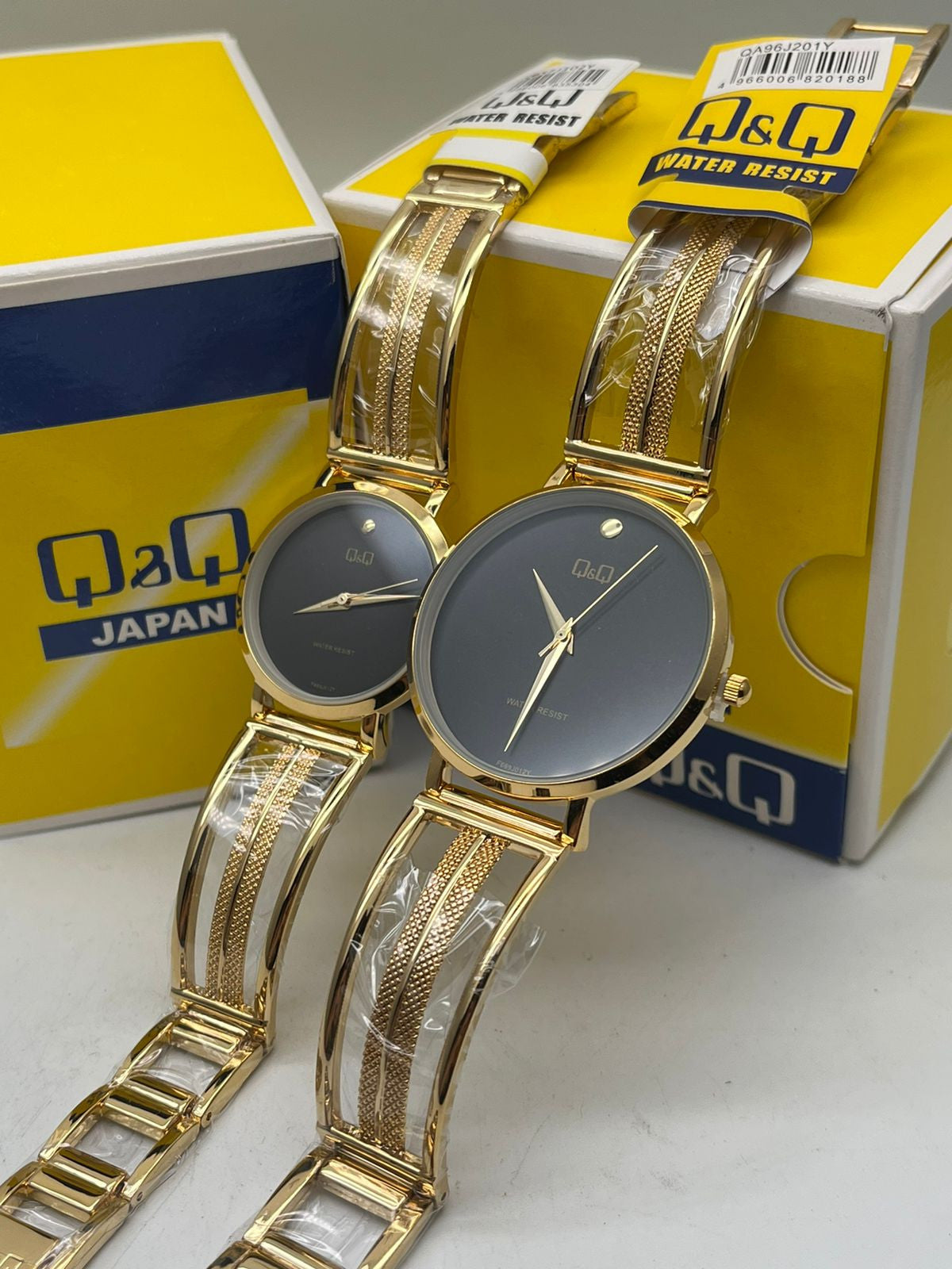 Reloj Esqueleto Pareja Q&Q Original