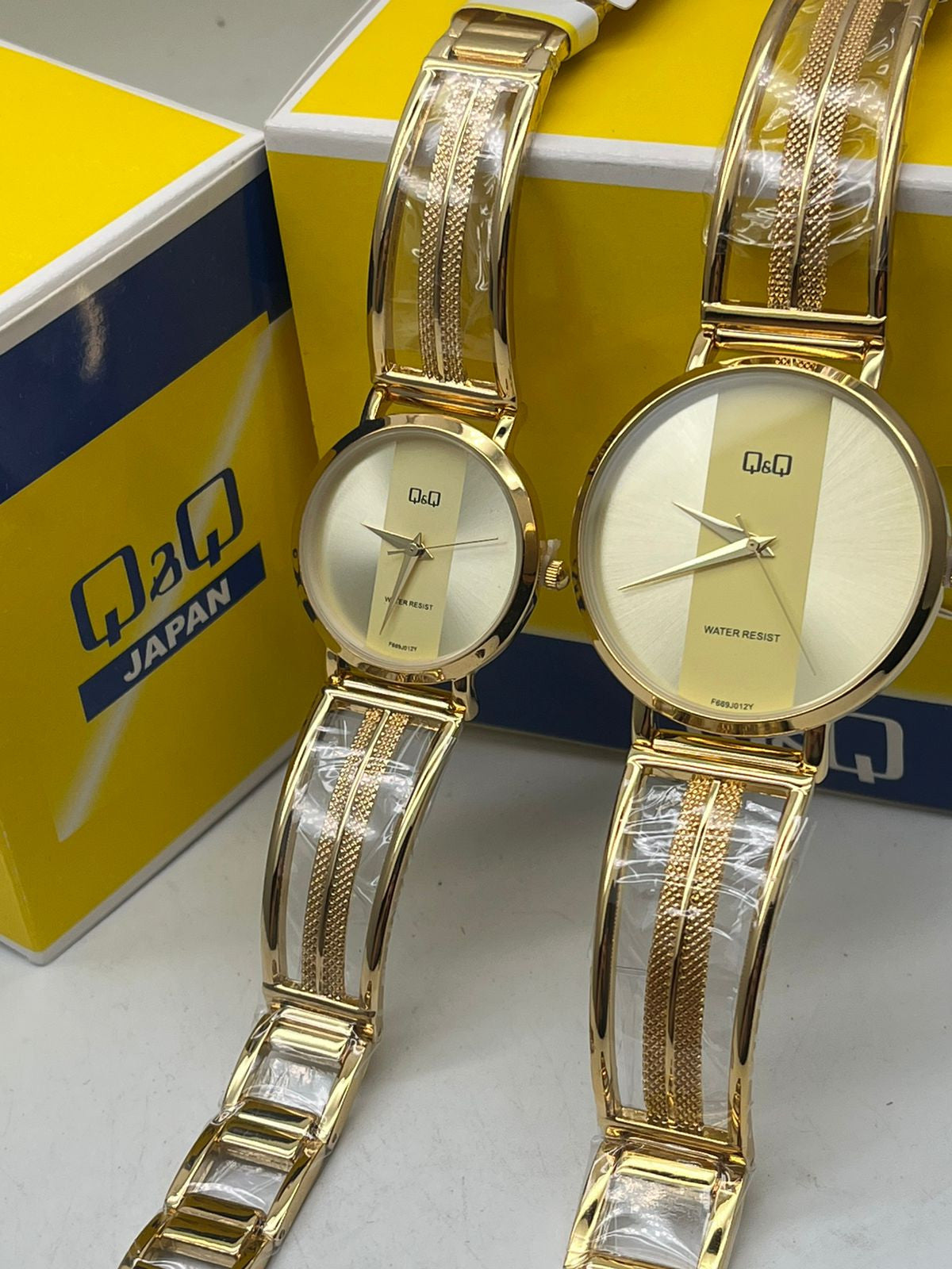 Reloj Esqueleto Pareja Q&Q Original