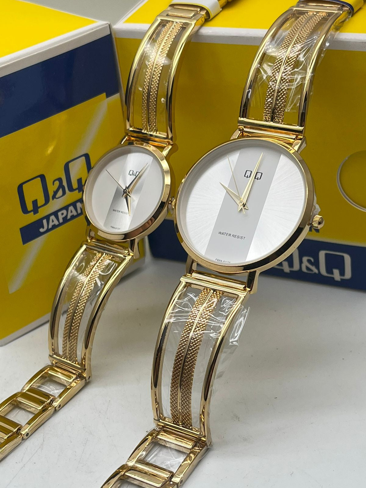 Reloj Esqueleto Pareja Q&Q Original
