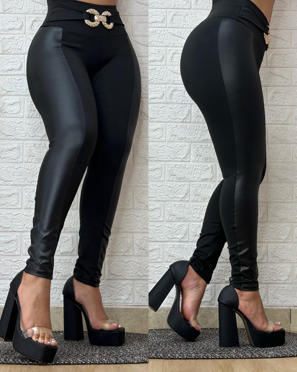 Leggins Hebilla Paisa Levanta Cola Dama