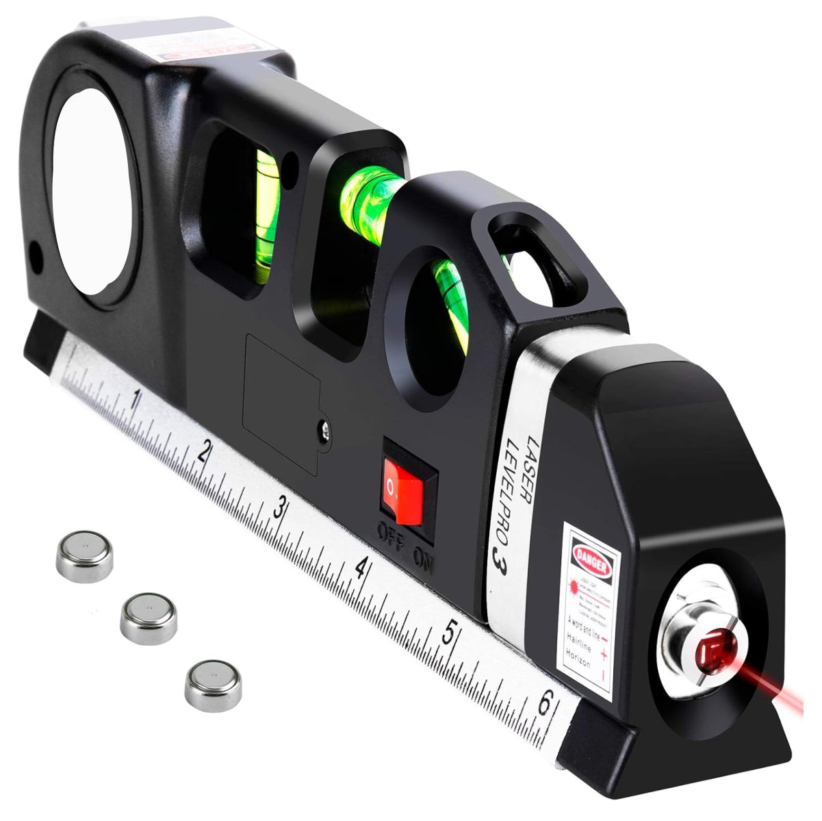 Nivel Laser 3 Burbujas Cinta Metrica